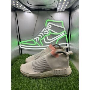 Adidas Womens NMD CS1‎ White/Peach Running Shoes Sneakers AQ1136 Size 7.5
